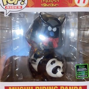 Mushu Riding Panda Funko Pop #77